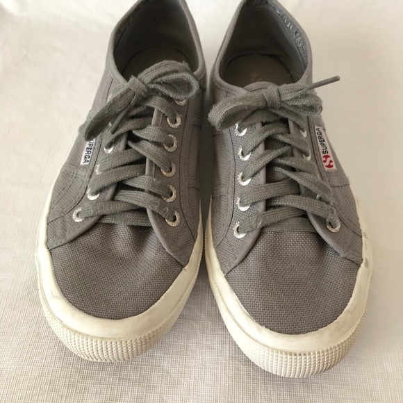 Superga Gray Canvas Sneakers - Picture 4 of 13